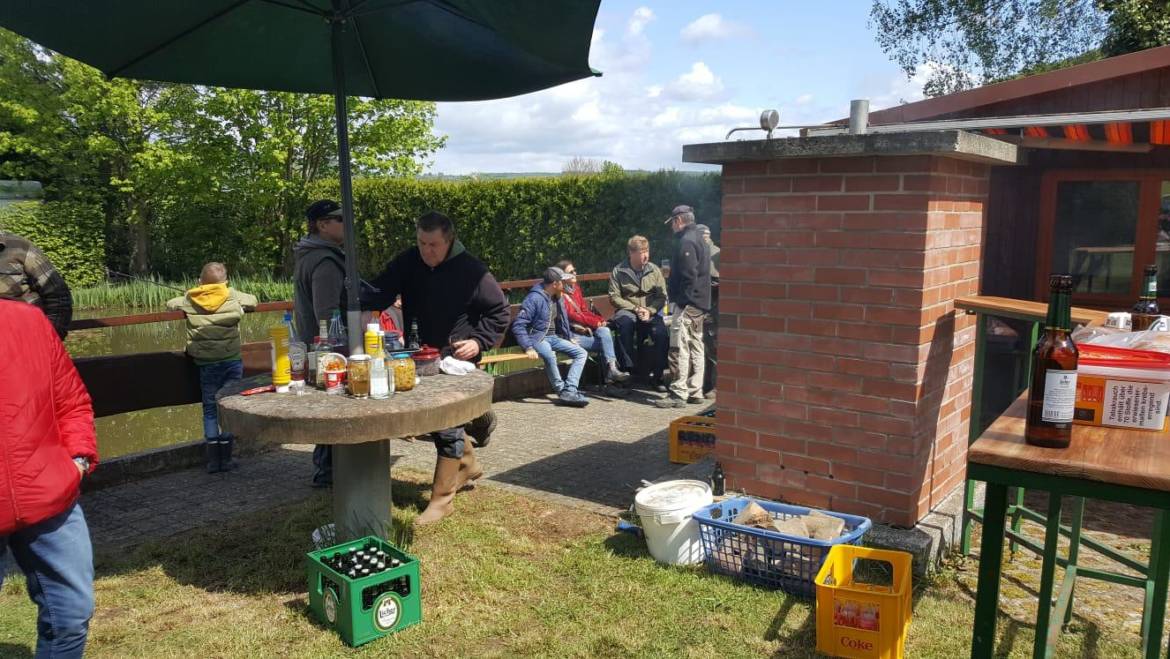 Erfolgreiches Anangeln